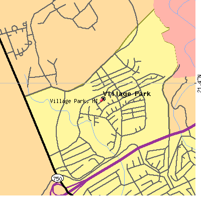 Village Park map