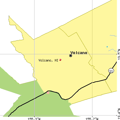 Volcano map