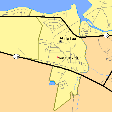 Waialua map