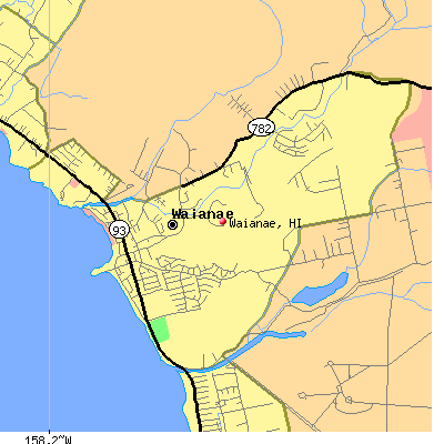 Waianae map