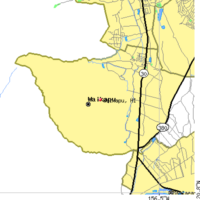 Waikapu map
