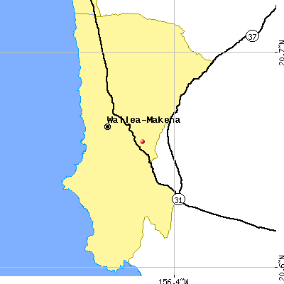Wailea-Makena map