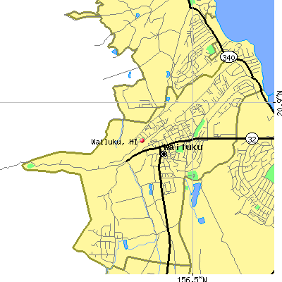 Wailuku map