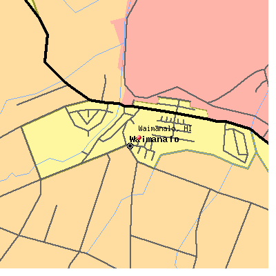 Waimanalo map