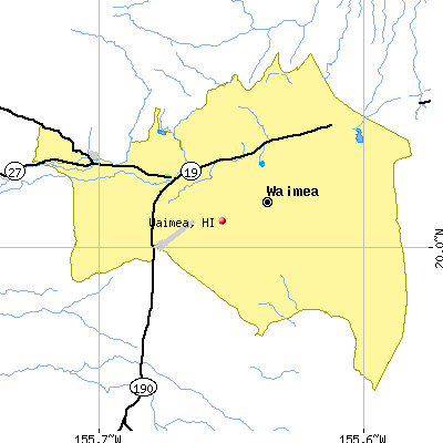 Waimea map