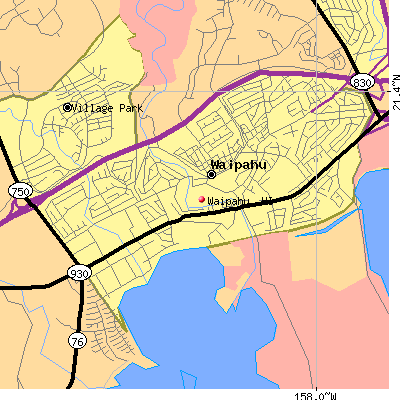 Waipahu map