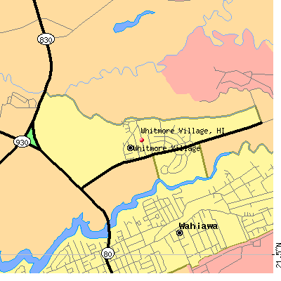 Whitmore Village map