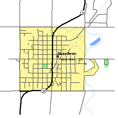 Aberdeen map