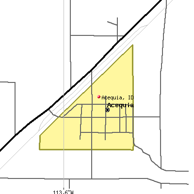 Acequia map