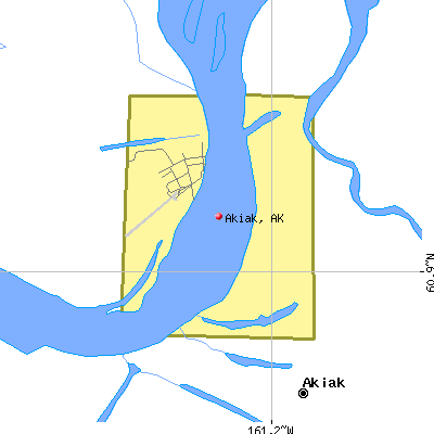 Akiak map