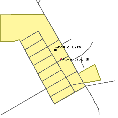 Atomic City map