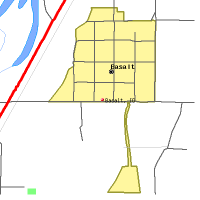 Basalt map