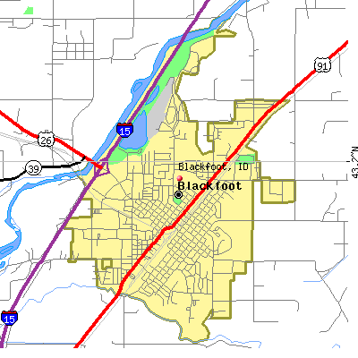 Blackfoot map