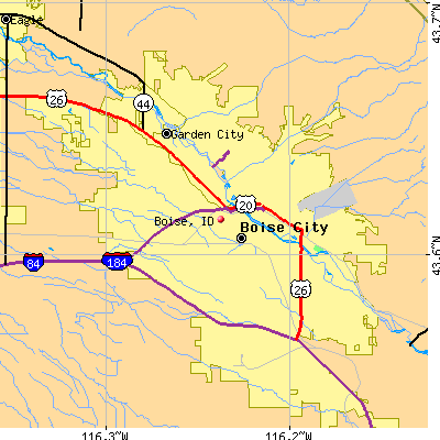 Boise map