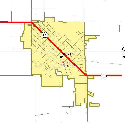 Buhl map