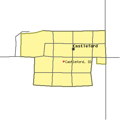 Castleford map
