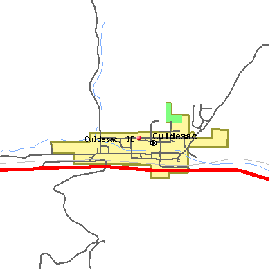 Culdesac map