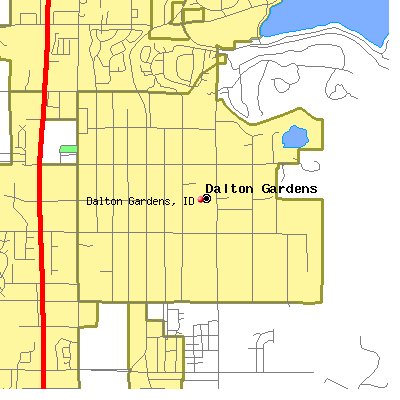 Dalton Gardens map