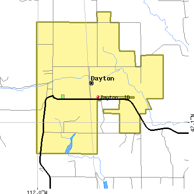 Dayton map