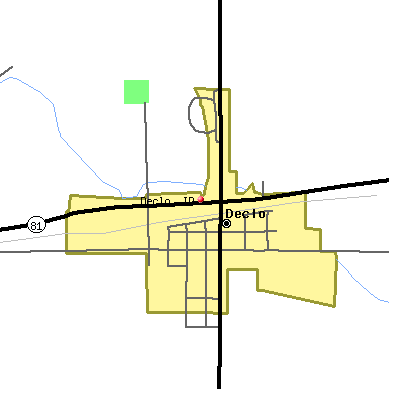 Declo map