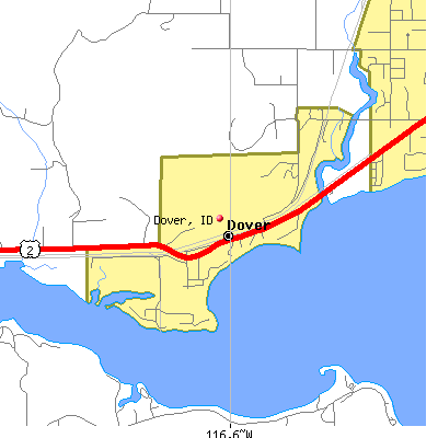 Dover map