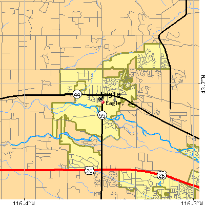 Eagle map