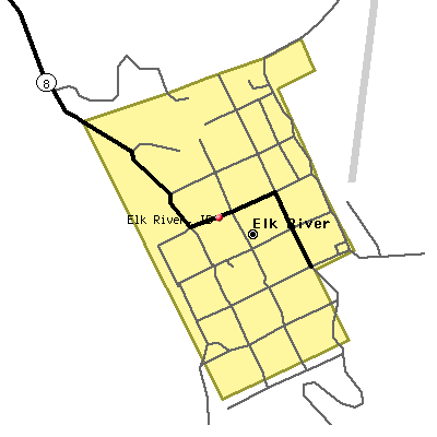 Elk River map