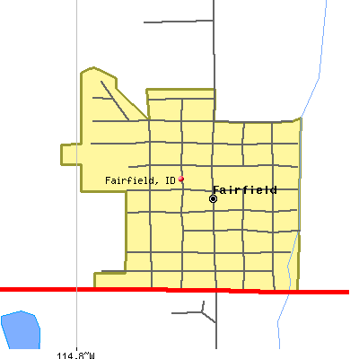 Fairfield map