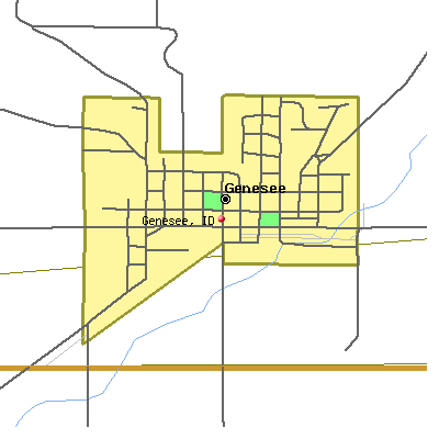 Genesee map