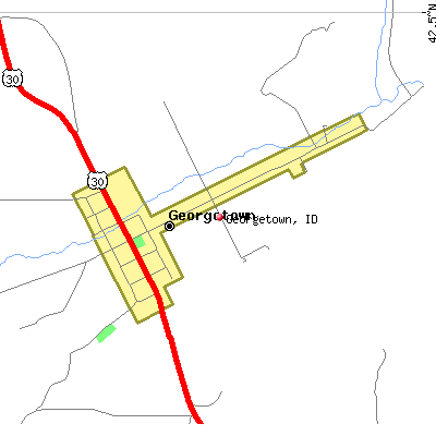 Georgetown map