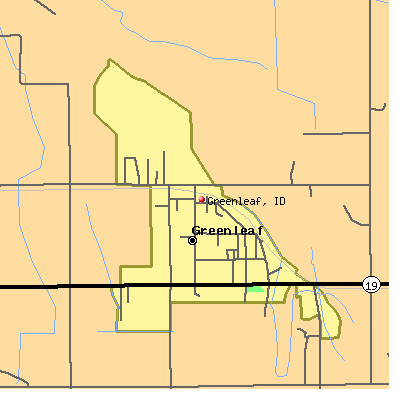 Greenleaf map