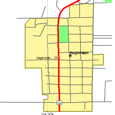 Hagerman map