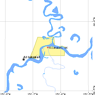 Allakaket map