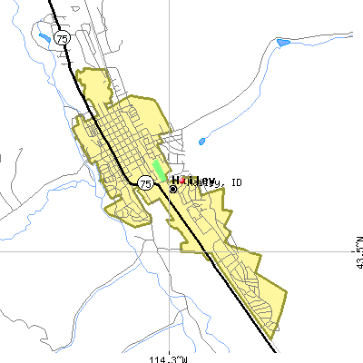 Hailey map
