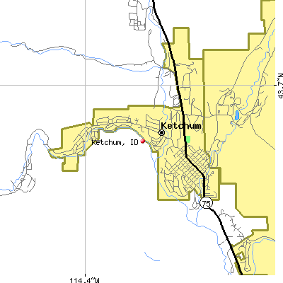 Ketchum map