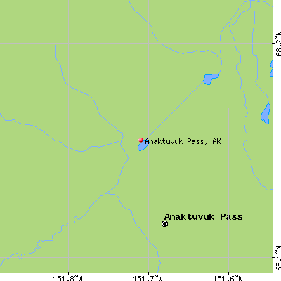 Anaktuvuk Pass map