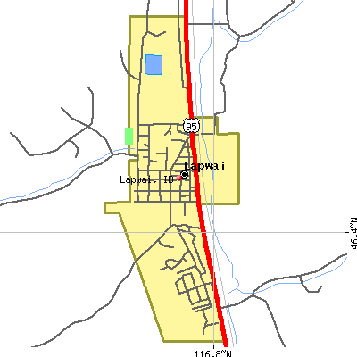 Lapwai map