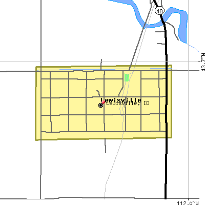 Lewisville map