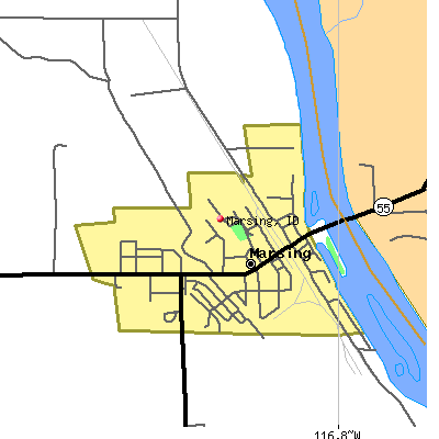 Marsing map