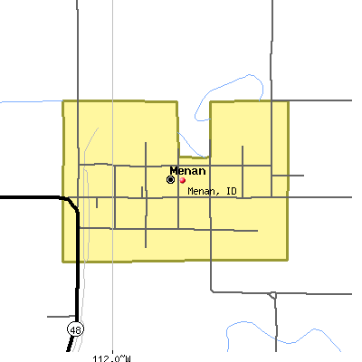 Menan map