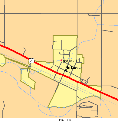 Notus map