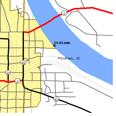 Oldtown map