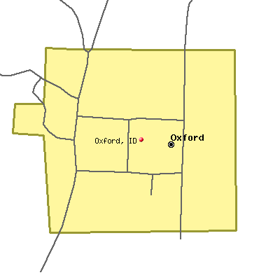 Oxford map