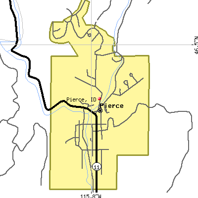 Pierce map