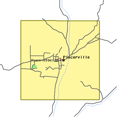 Placerville map