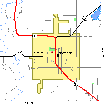 Preston map