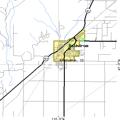 Rathdrum map