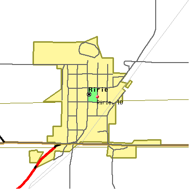 Ririe map
