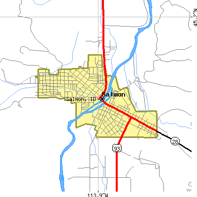 Salmon map