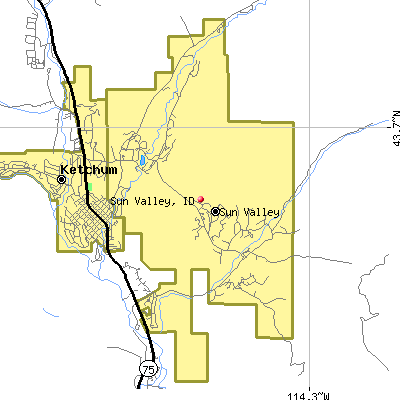 Sun Valley map